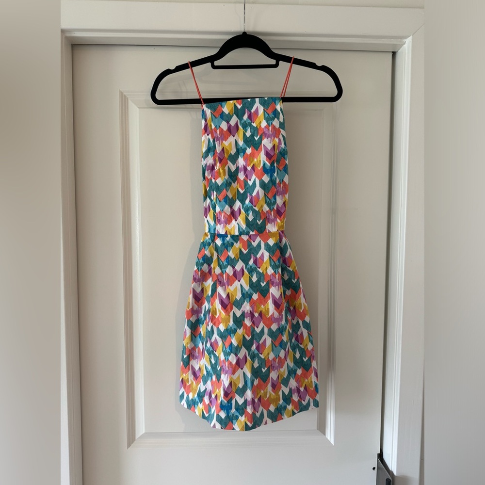 Kate Spade Saturday Geometric Mini Dress